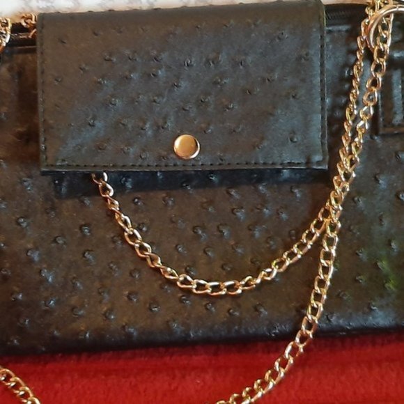 ~ Roberta Amee~Insulated Purse/cross bag ~ Dark Brown/gold hardware NEW - Picture 8 of 11